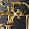 Kingston Brass KS228SB Deck Mount Clawfoot Tub Faucet with Hand Shower, Brushed Brass KS228SB - alternate 5